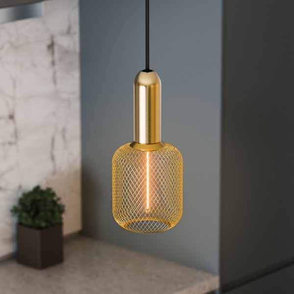 Round Ø10 Goud hanglamp Van Osram - 