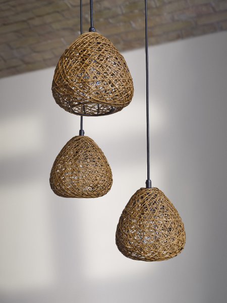 Paper Drop Ø37 Natuur hanglamp Van Osram - Paper Drop &auml;r en vacker pendel med bohemisk design.