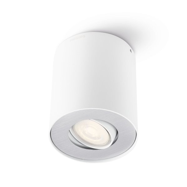 Pillar Wit spot Van Philips - Deze Philips spot is praktisch voor gebruik in huis.