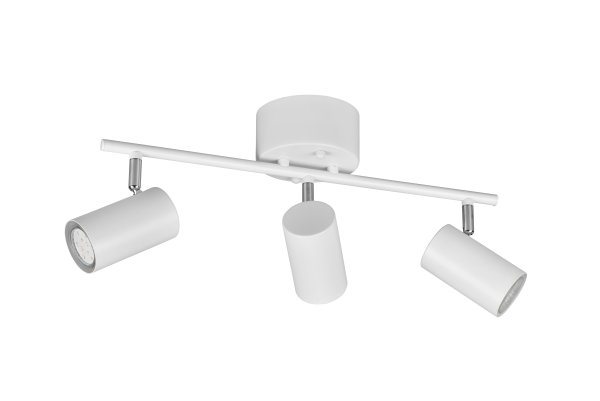 Marlina 3 Wit spot Van Trio Lighting - De moderne plafondlamp MARLEY met 3 lampen biedt persoonlijke verlichting in de woonkamer of hal.