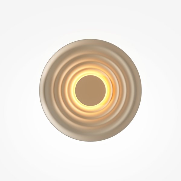 Nami Ø40 Grijs wandlamp Van Maytoni - Gemaakt van metaal met een elegante grijze afwerking, cre&euml;ert hij een stijlvolle uitstraling die zowel in de hal als in de woonkamer of keuken past.