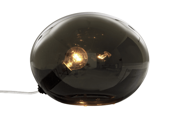 Globus 18cm Rookkleurig tafellamp Van Aneta Lighting - 