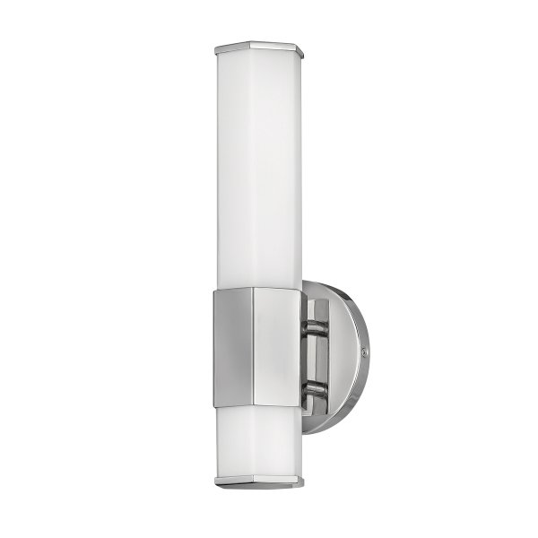 Facet 35cm Chroom badkamerlamp Van Elstead Lighting - Facet is een moderne en stijlvolle badkamerlamp die functionaliteit en esthetiek combineert.