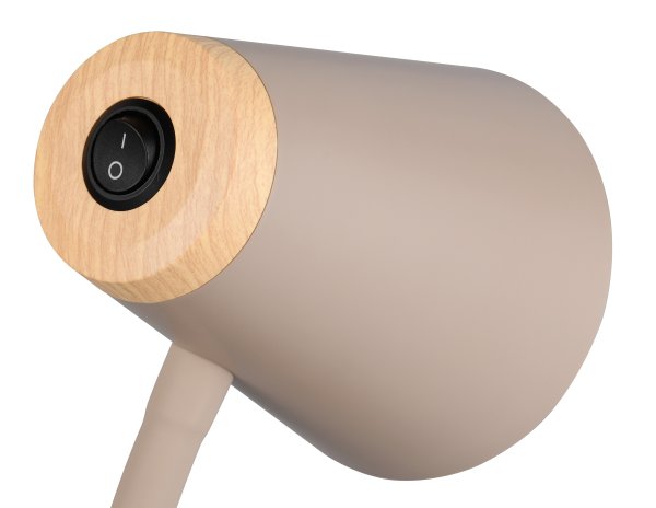 Pongo 36cm Beige bureaulamp Van Trio Lighting - 