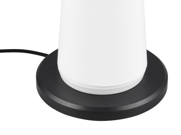 Fungo 30cm Wit Draagbare Van Trio Lighting - De draagbare tafellamp Fungo combineert een tijdloos design met innovatieve functies, waardoor het een favoriet is onder de oplaadbare lampen.