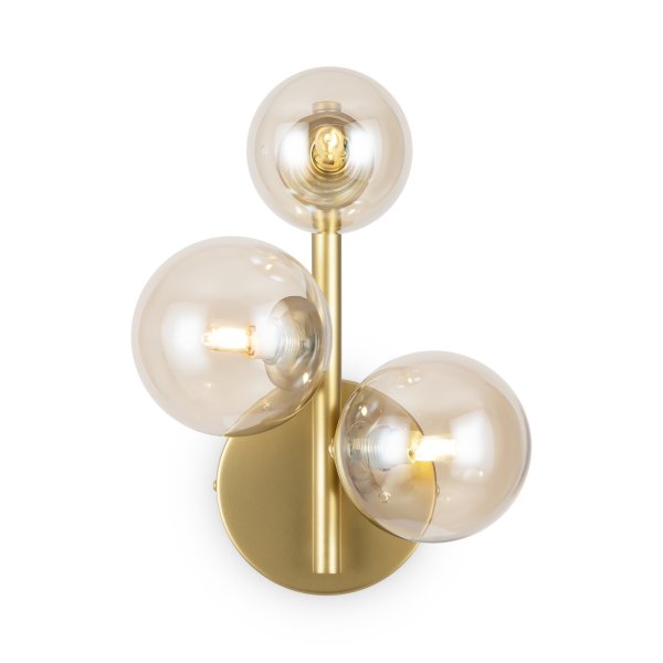 Dallas 25cm Goud wandlamp Van Maytoni - Creëer een verfijnde en uitnodigende sfeer met Dallas, een lamp die uw huis met klasse en finesse verlicht.