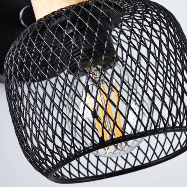 Giada 15cm Zwart wandlamp Van Brilliant - De Giada wandspot is een stijlvolle en flexibele verlichtingsoplossing die zowel aan de wand als aan het plafond kan worden gemonteerd.