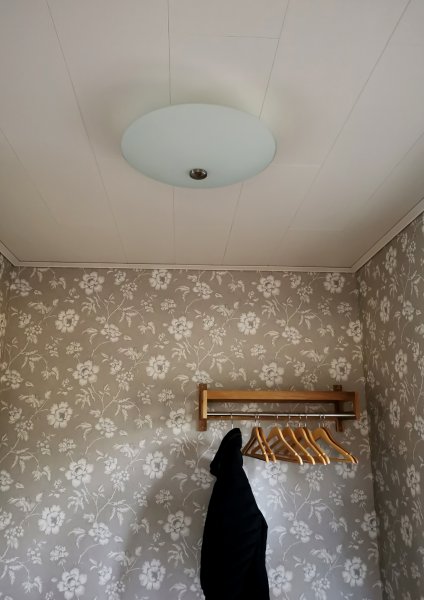Iglo Ø42 Wit plafondlamp Van Aneta Lighting - De kap heeft een licht schelpvormige vorm en past dankzij de metalen details in elk interieur dankzij het tijdloze design.