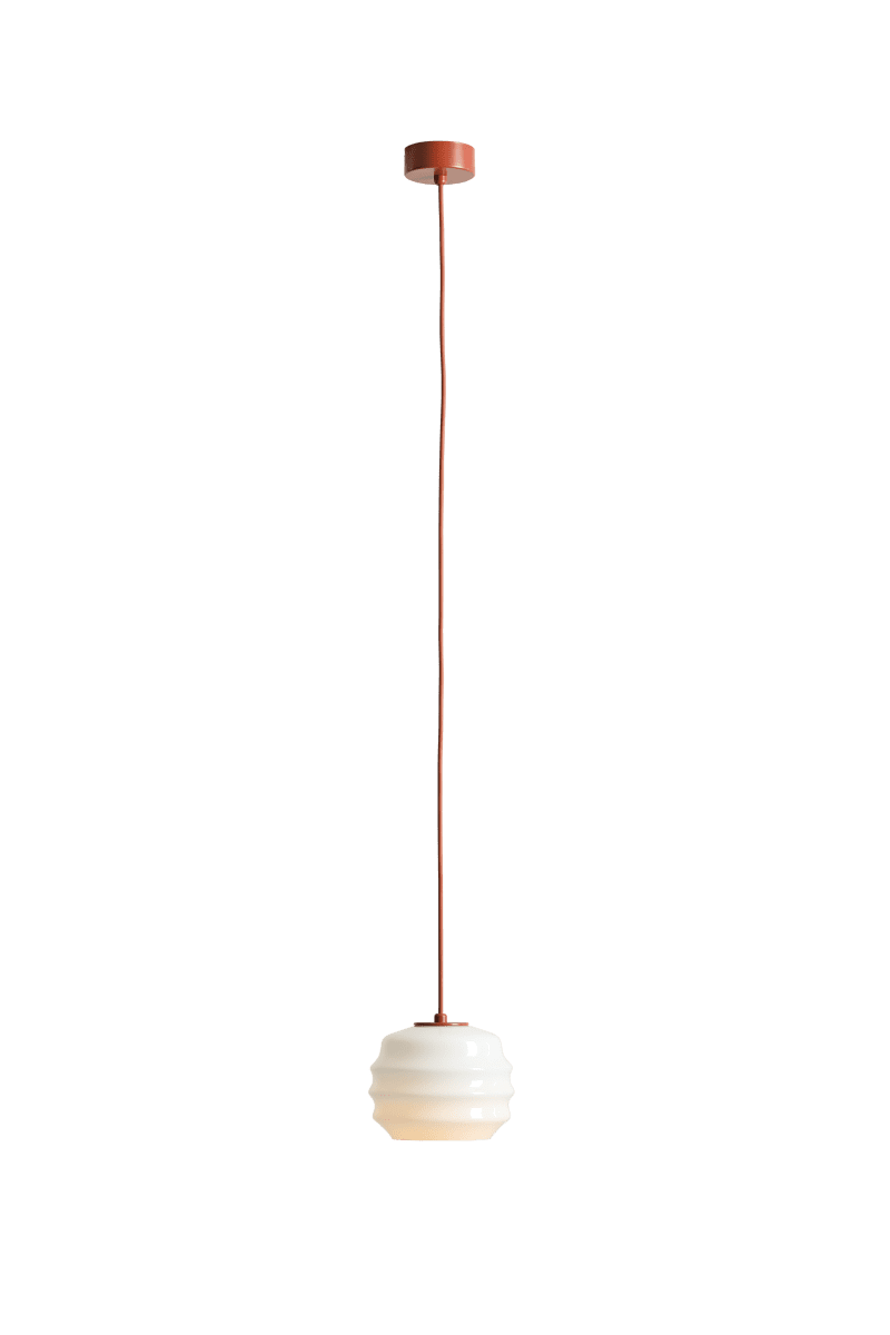 Puff Ø16 Terracotta hanglamp Van Artera - Puff is een charmante plafondlamp die zachte vormen combineert met een modern en stijlvol design.