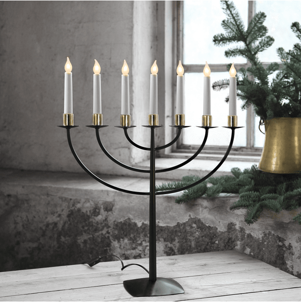 Kaarsenring 7-Pack Messing Van Star Trading - 