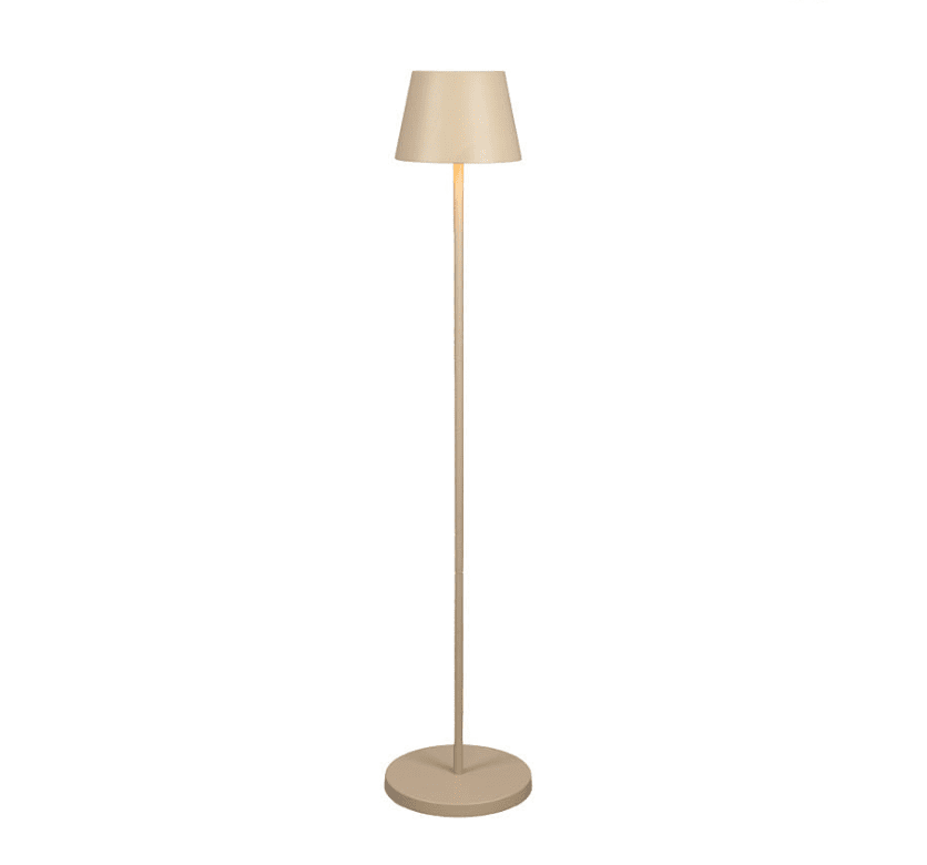 Pomezia 124cm Zand Draagbare Van Konstsmide - Op de lamp bevindt zich een touchdimmer waarmee u de helderheid en kleurtemperatuur kunt aanpassen.