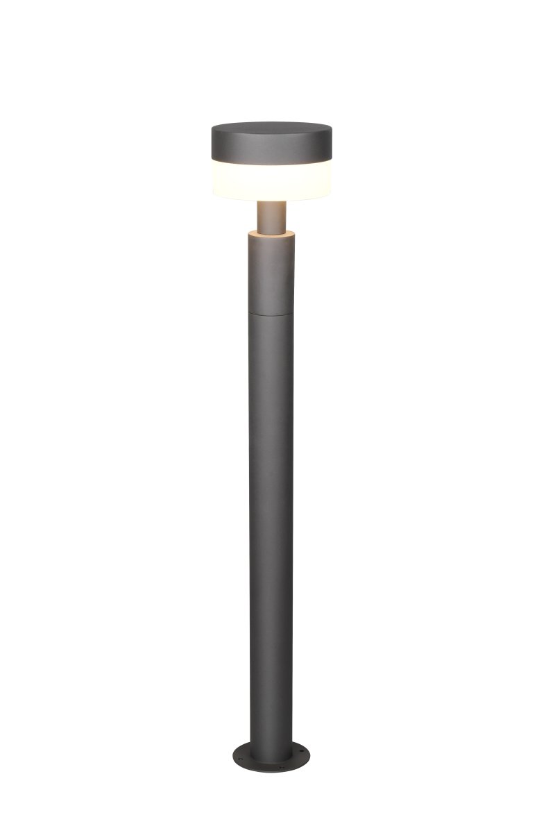 Mackenzie 95cm Antraciet lichtpaaltjes Van Trio Lighting - Mackenzie is een moderne en waardevolle paal met een stijlvol design in antraciet.