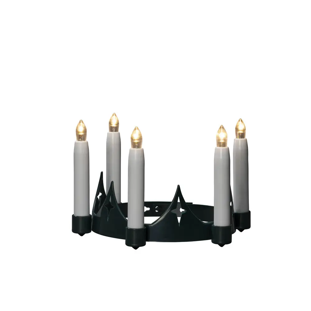 Lucia-kroon Groente Van Konstsmide - Ideaal voor Luciavieringen thuis, op school of onderweg.