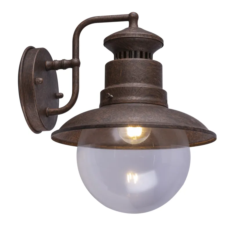 Stella Roest buitenlamp Van Globo Lighting - Kombinera stil och funktion med Stella och skapa en inbjudande atmosf&auml;r runt ditt hem!