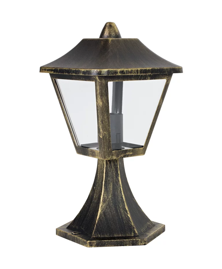 Tradition 32cm Zwart/goud Van Ledvance - Gemaakt van robuust, gegoten aluminium en voorzien van een heldere polycarbonaat diffuser, zorgt het voor een aangenaam en helder licht.
