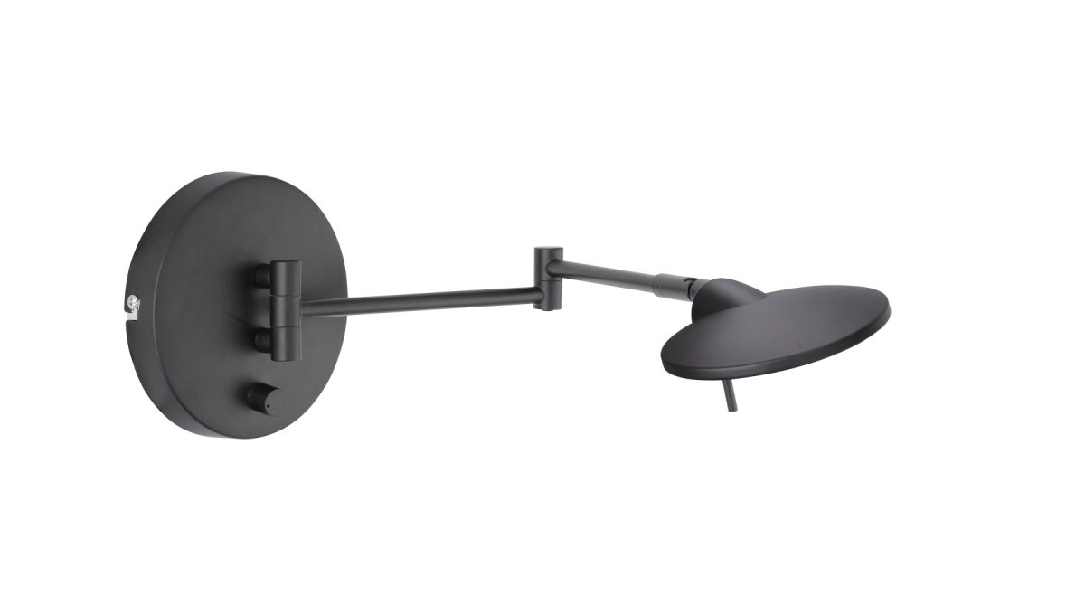 Kazan 55cm Zwart wandlamp Van Trio Lighting - 