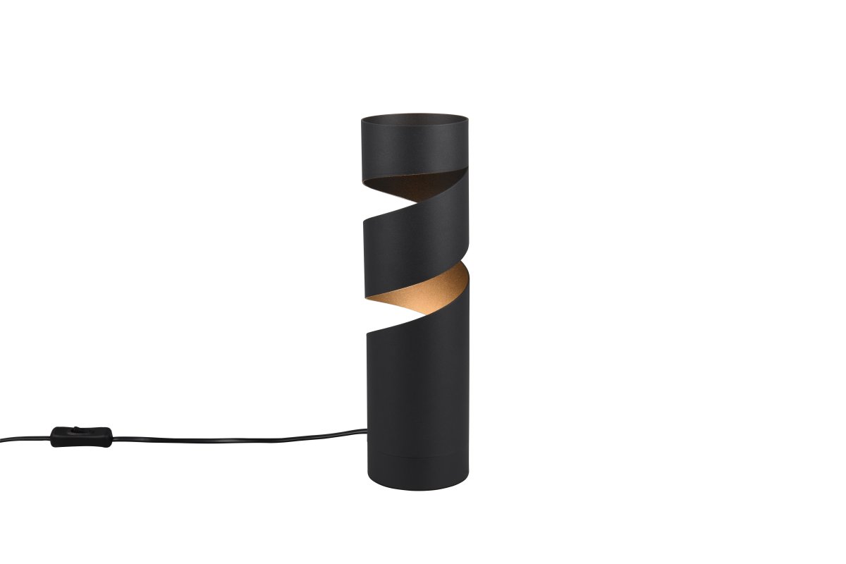 Stream 35cm Zwart tafellamp Van Trio Lighting - 