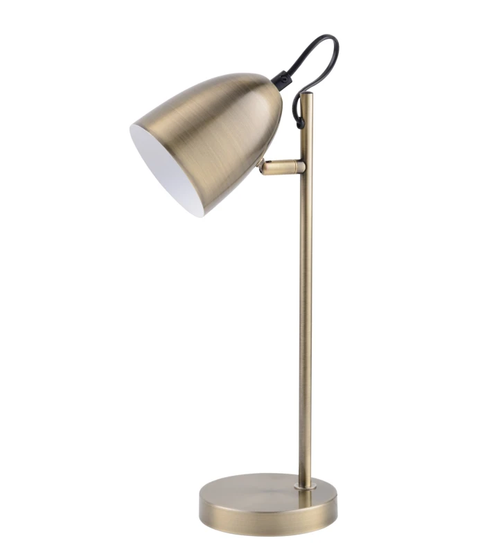 Yep! 37cm Messing bureaulamp Van Halo Design - Het past perfect op uw bureau, nachtkastje of bijzettafeltje en voegt een warme en verfijnde sfeer toe aan uw huis.