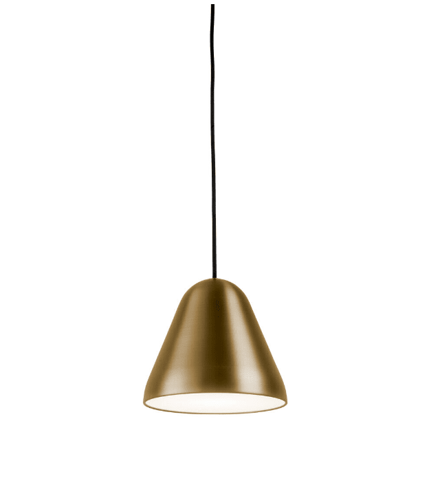 Enna Ø22 Messing hanglamp Van Airam - De ronde Enna pendelarmatuur is gemaakt van metaal met een messing afwerking en past in veel verschillende interieurs.