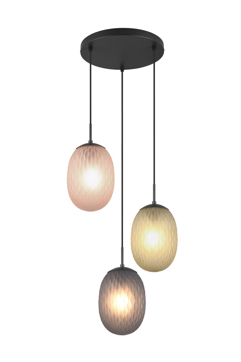 Facette Ø43 Veelkleurig hanglamp Van Trio Lighting - 
