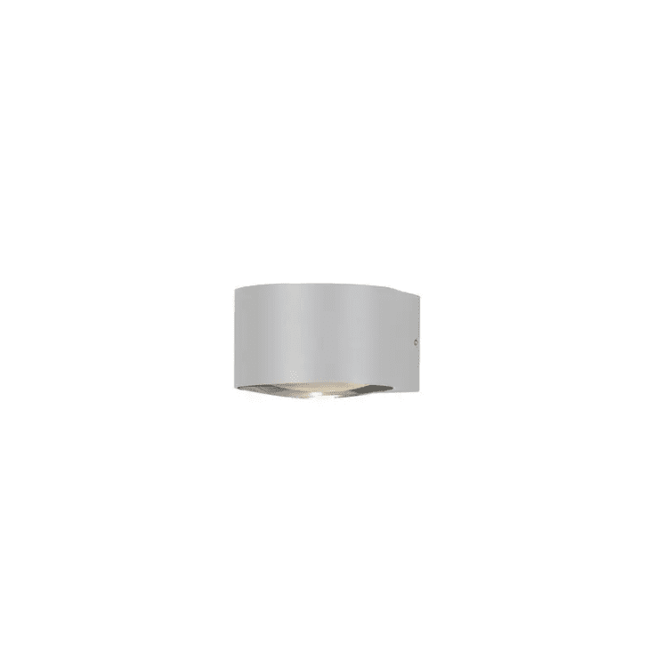 Gela 10cm Wit buitenlamp Van Konstsmide - Gela is een moderne wandlamp met een stijlvol design.