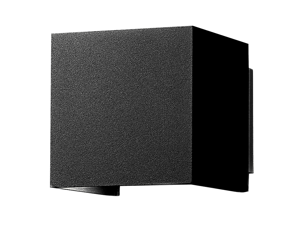 Illusion Box Zwart buitenlamp Van Westal - Geschikt voor zowel binnen- als buitengebruik (IP54-classificatie) en ideaal voor zowel privé- als openbare omgevingen.
