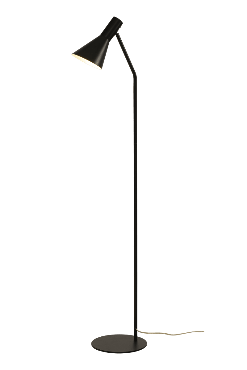 Ceres Zwart vloerlamp Van Aneta Lighting - De CERES vloerlamp heeft een stijlvol en tijdloos design met rechte en strakke lijnen.