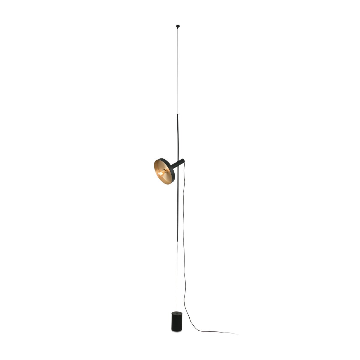 Whizz 120cm Zwart hanglamp Van Faro Barcelona - Whizz is ideaal te combineren met een decoratieve filamentlamp om de uitstraling te benadrukken en sfeervolle verlichting te cre&euml;ren met een focus op design.