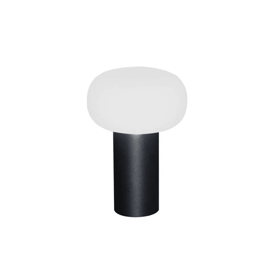 Antibes 20cm Zwart Draagbare Van Konstsmide - De lamp heeft een dimmer waarmee u de helderheid en kleurtemperatuur kunt aanpassen.