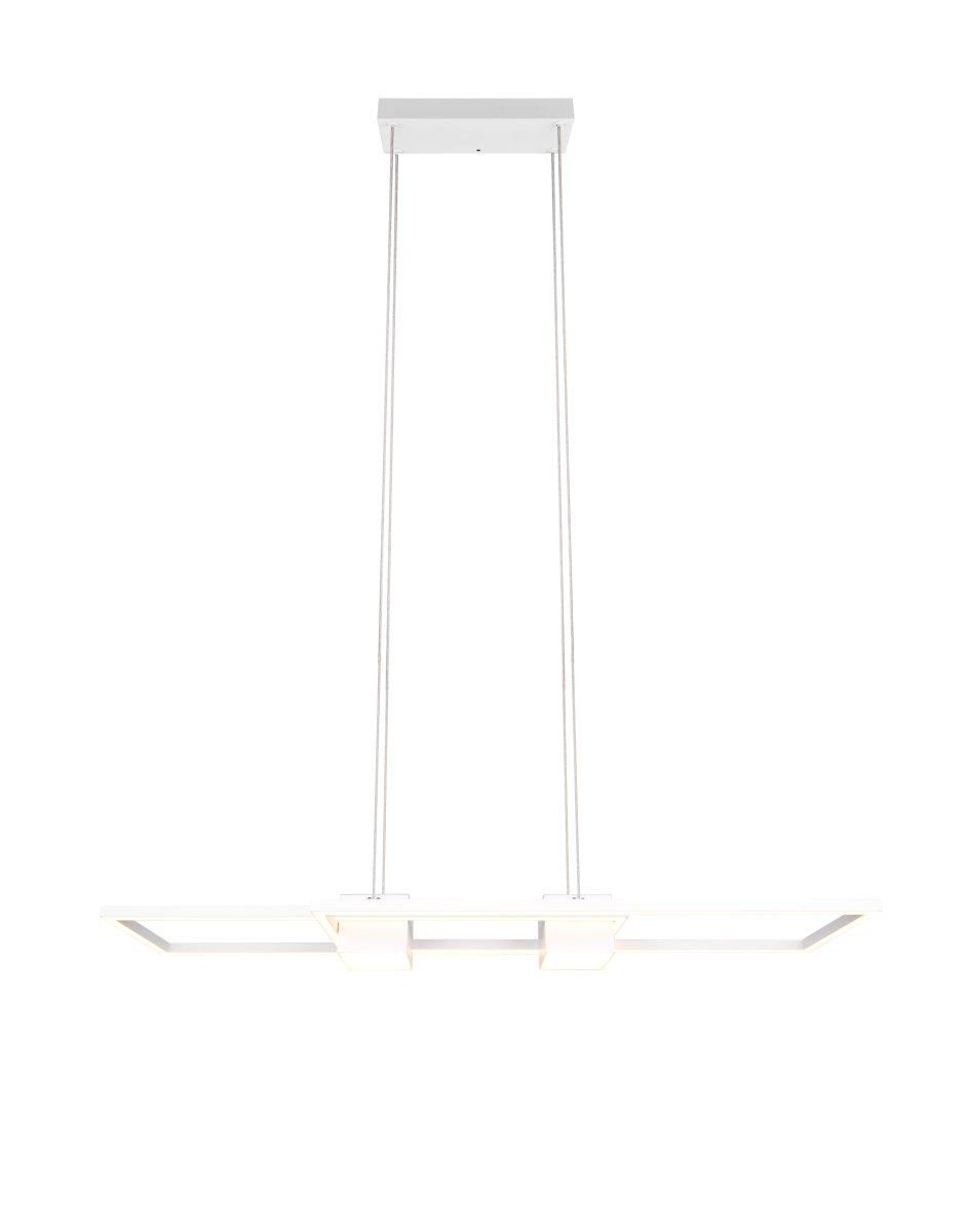 Albany 100cm Wit hanglamp Van Trio Lighting - 
