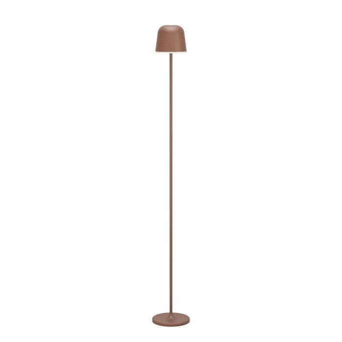Mannera 140cm Roestig bruin Draagbare Van Eglo - Dankzij de draadloze functie kan de lamp vrij in de kamer worden geplaatst en verspreidt hij een gelijkmatig en aangenaam licht - ideaal om sfeer te creëren of om bij te lezen.