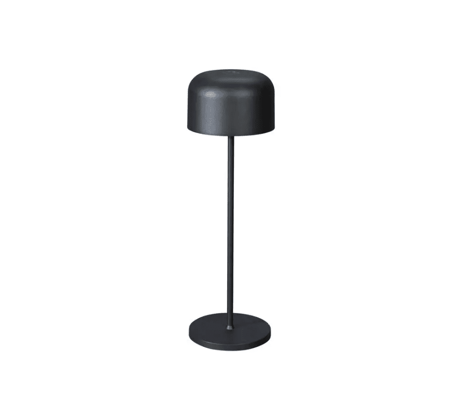 Lille 36cm Zwart Draagbare Van Konstsmide - De lamp is voorzien van een touchdimmer, waarmee u de helderheid en kleurtemperatuur kunt aanpassen van warmgeel tot warmwit licht.