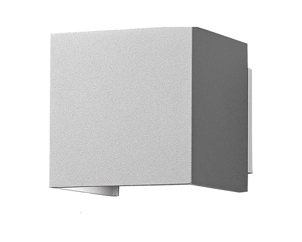 Illusion Box Grijs buitenlamp Van Westal - Geschikt voor zowel binnen- als buitengebruik (IP54-classificatie) en ideaal voor zowel privé- als openbare omgevingen.