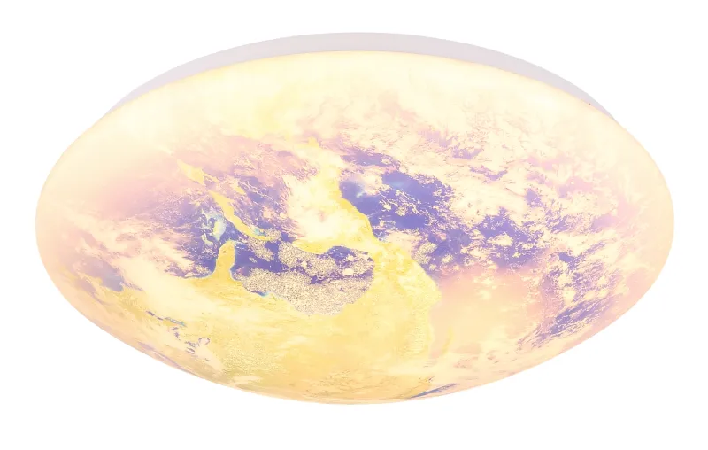 Gaia Ø35 Wit kinderlamp Van Globo Lighting - Ett utm&auml;rkt val f&ouml;r vardagsrum, kontor eller barnrum och fungerar b&aring;de som en funktionell ljusk&auml;lla och en dekorativ inredningsdetalj.