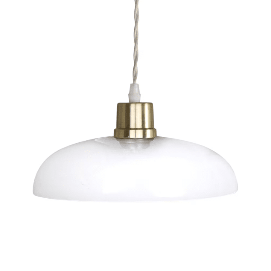 Sofia Ø25 Wit hanglamp Van Strömshaga - Plaats hem in de keuken, boven de eettafel of in de woonkamer.