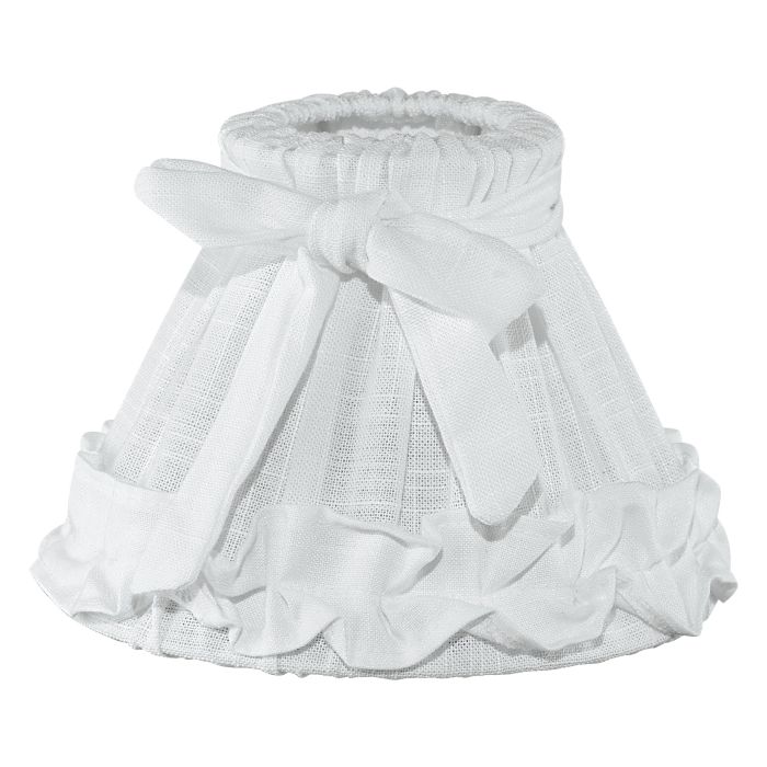 Vintage Lampenkap Wit Van Eglo - 