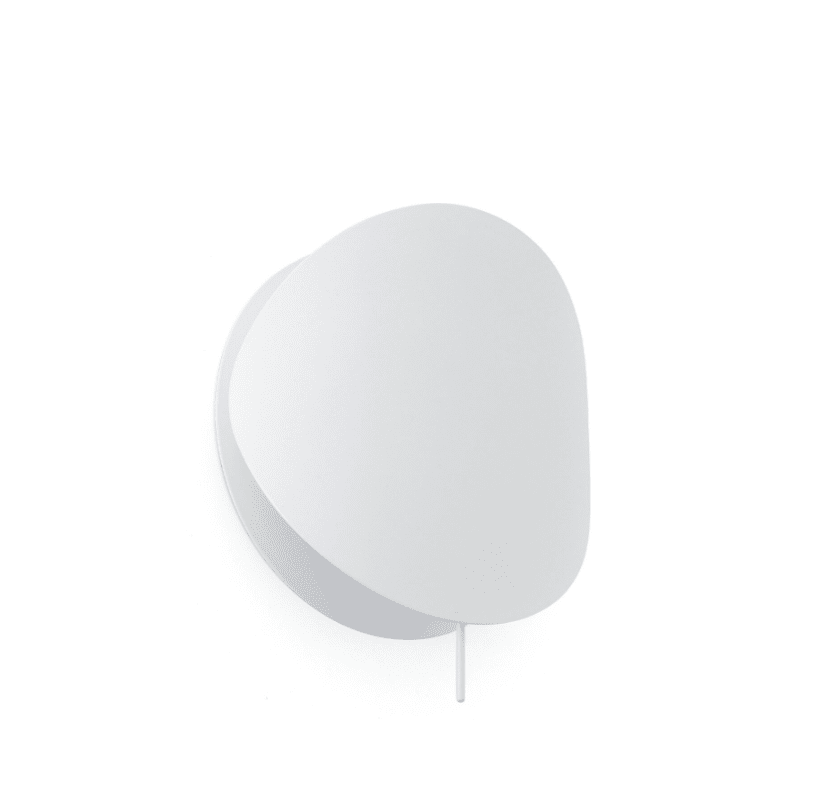 Ovo Wit wandlamp Van Faro Barcelona - Het is aan te raden om het in de woonkamer of hal te plaatsen.