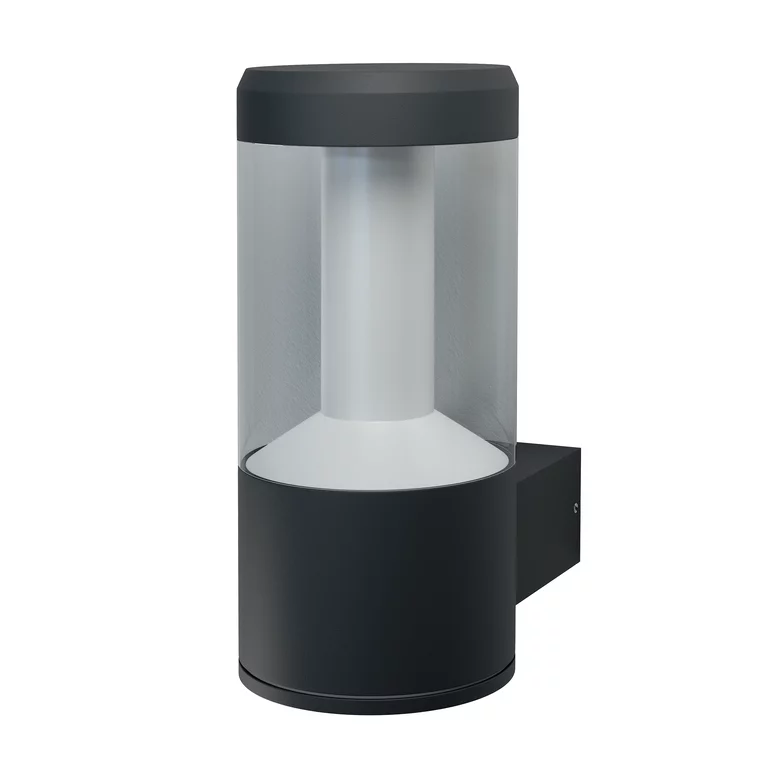 Lantern Modern Donkergrijs buitenlamp Van Osram - Lantern&nbsp;Modern &auml;r en modern och stilfull fasadlampa som ger b&aring;de funktion och elegans till din entr&eacute; eller uteplats.
