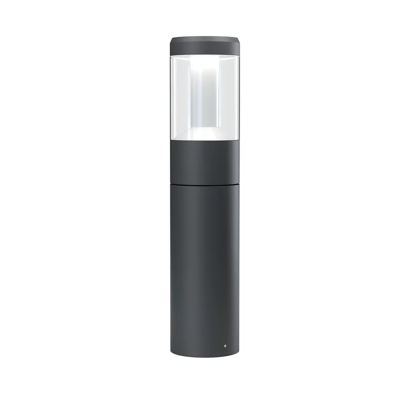 Lantern Modern 50cm Donkergrijs lichtpaaltjes Van Osram - Lantern&nbsp;Modern 50cm &auml;r en modern och stilfull pollare som ger b&aring;de funktion och elegans till din tr&auml;dg&aring;rd eller g&aring;ngv&auml;g.