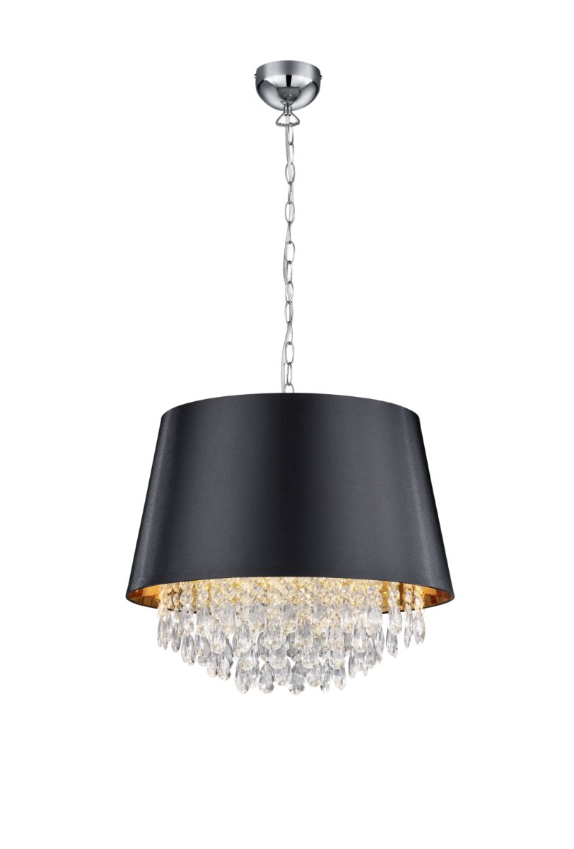 Loreley Ø50 Zwart hanglamp Van Trio Lighting - 