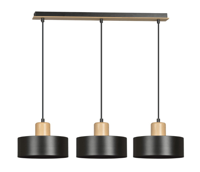 Torin 80cm Zwart hanglamp Van Emibig Lighting - Torin is een moderne serie plafondlampen met een eenvoudige vorm en stijlvol design &ndash; een model dat in vrijwel alle soorten interieurs past.