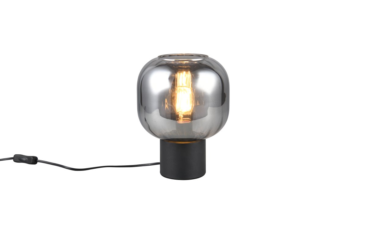 Diva 26cm Rookgrijs tafellamp Van Trio Lighting - 