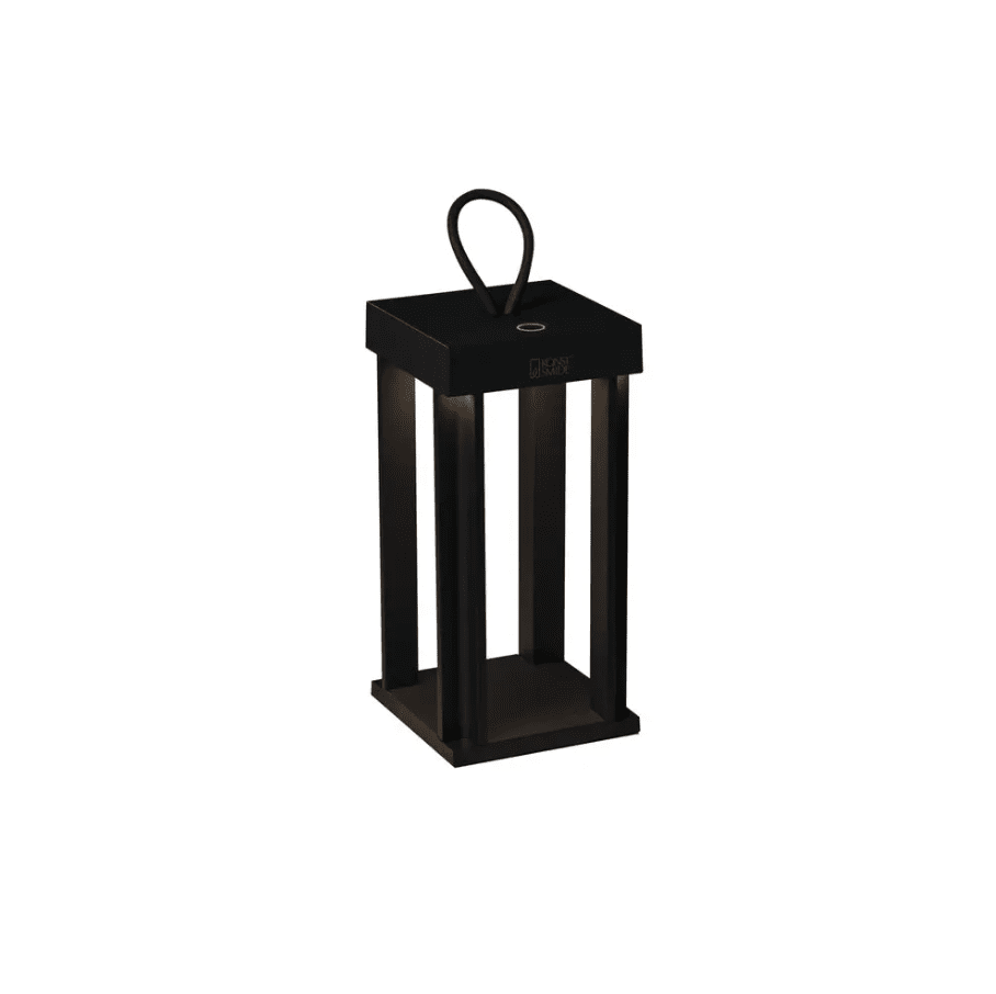 Cannes 42cm Zwart Draagbare Van Konstsmide - De lamp is voorzien van een touchdimmer, zodat u de helderheid en kleurtemperatuur zelf kunt aanpassen.