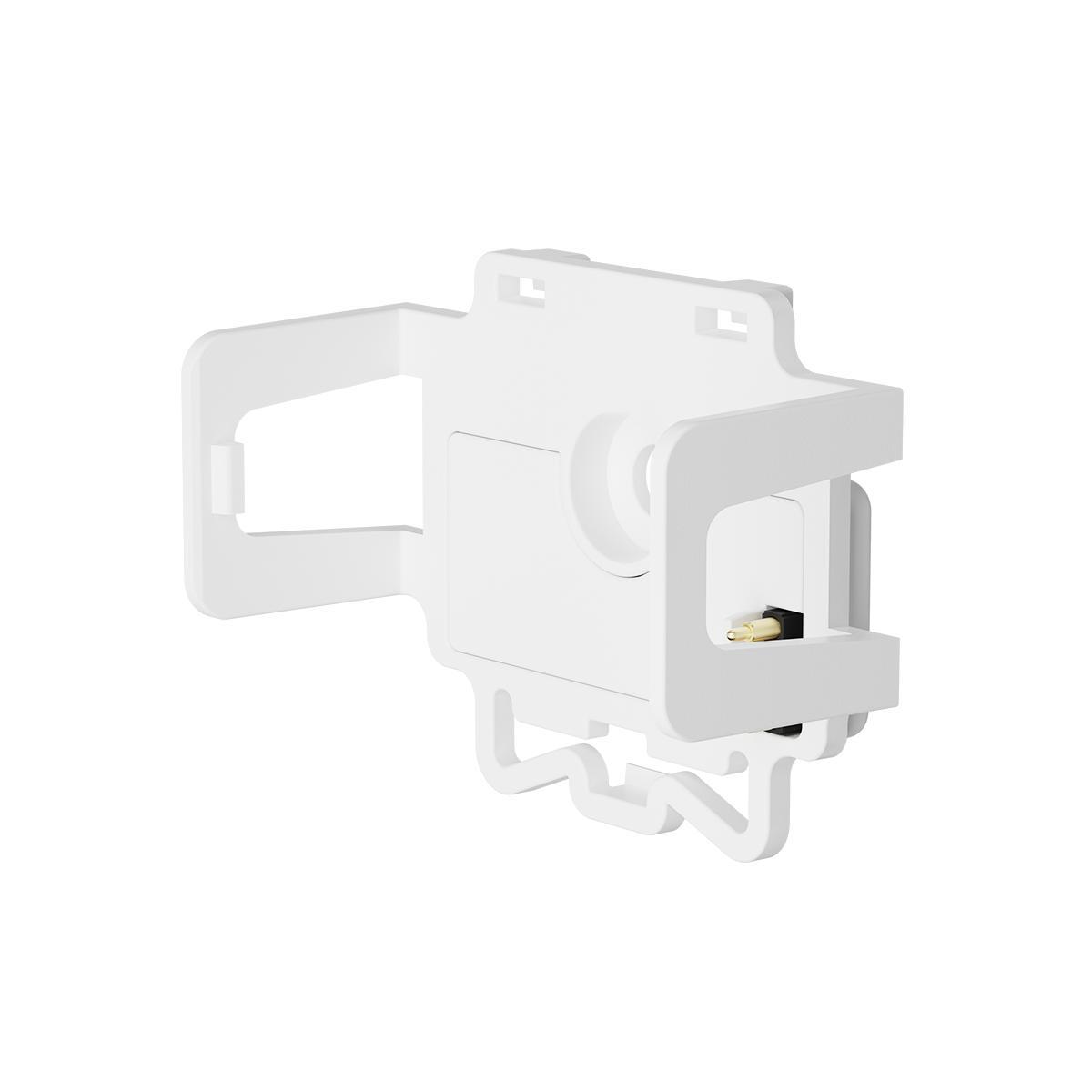 Back-up batterij klok Van Plejd - De batterijback-up is met een clipfunctie verbonden met elke Plejd-puck en wordt gebruikt om tijdfuncties, zoals astrour, te behouden bij een stroomstoring in het Plejd-systeem.