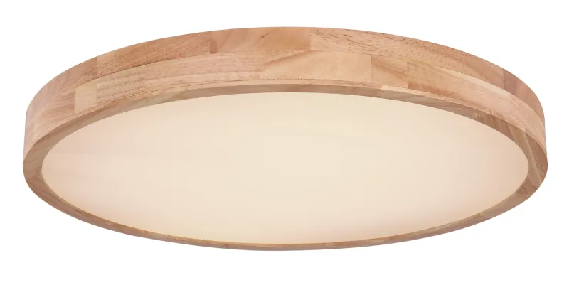 Rainer Ø60 Natuur plafondlamp Van Globo Lighting - Lampan har &auml;ven en f&auml;rgv&auml;xlingsfunktion med m&ouml;jlighet att fixera en vald f&auml;rg, vilket g&ouml;r den b&aring;de flexibel och funktionell.