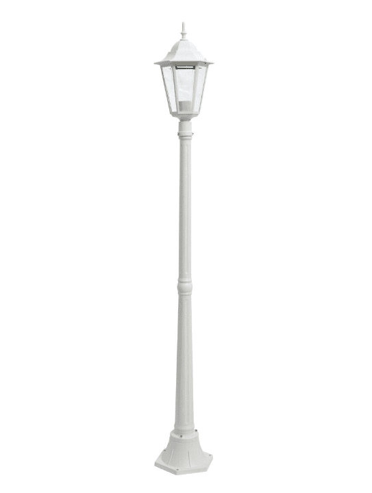 Kartano 175cm Wit lantaarnpaal Van Airam - Met de lantaarnpaal Kartano cre&euml;ert u een ouderwets gevoel.