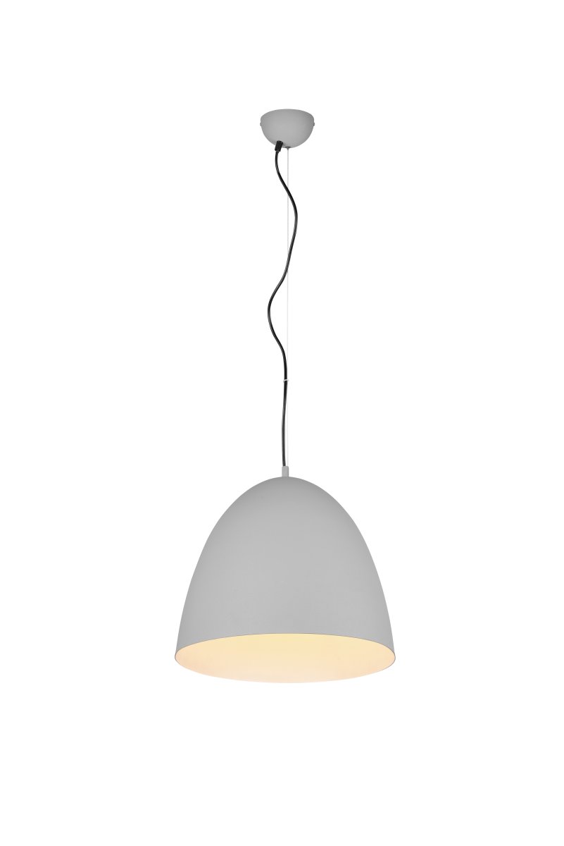 Tilda Ø40 Grijs hanglamp Van Trio Lighting - Tilda verspreidt een warm licht en creëert een gezellige sfeer - perfect voor wie de sfeer in huis wil verbeteren met een verfijnd detail.