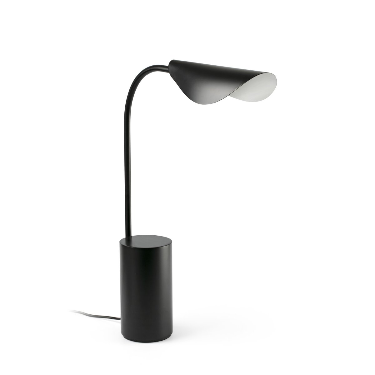 Liggera 55cm Zwart tafellamp Van Faro Barcelona - De zachte, natuurlijke vormen doen denken aan het silhouet van een tak en geven de lamp een harmonieuze en organische uitstraling.