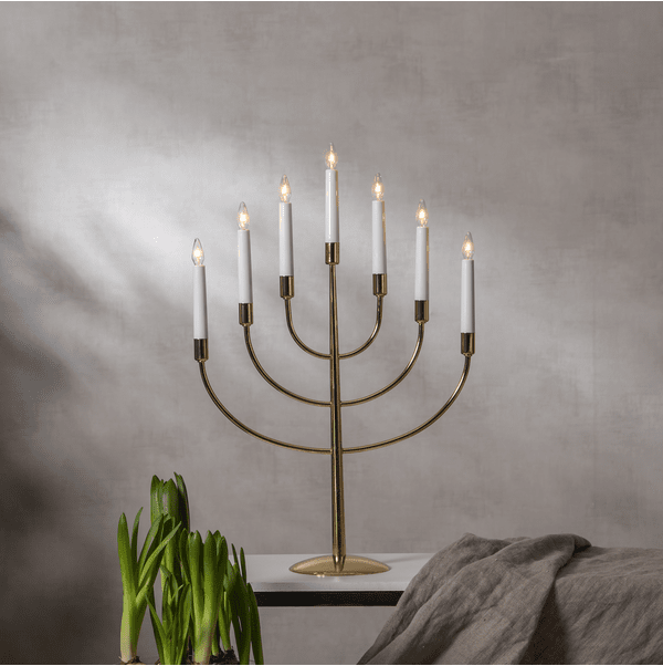 Titus Messing Van Star Trading - Verspreidt een sfeervol licht en cre&euml;ert een kerstsfeer.