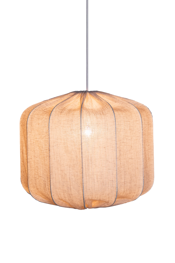 Dester Lampenkap Excl. Ophanging Ø58 Natuur hanglamp Van Alde & Lind - De lampenkap staat prachtig boven een eettafel/salontafel of als losse lamp op bijvoorbeeld een trap.